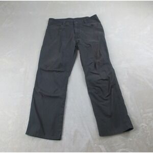 Patagonia Pants Mens 34 Short Gray Utility Carpentry Organic Cotton 34X29*